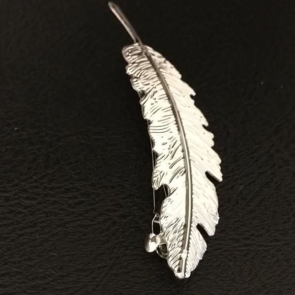 Feather hair clip - Picture 7 of 7